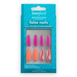 Revolution Beauty Revolution x lLove Island Press-On Nails Will You Be My Gf?